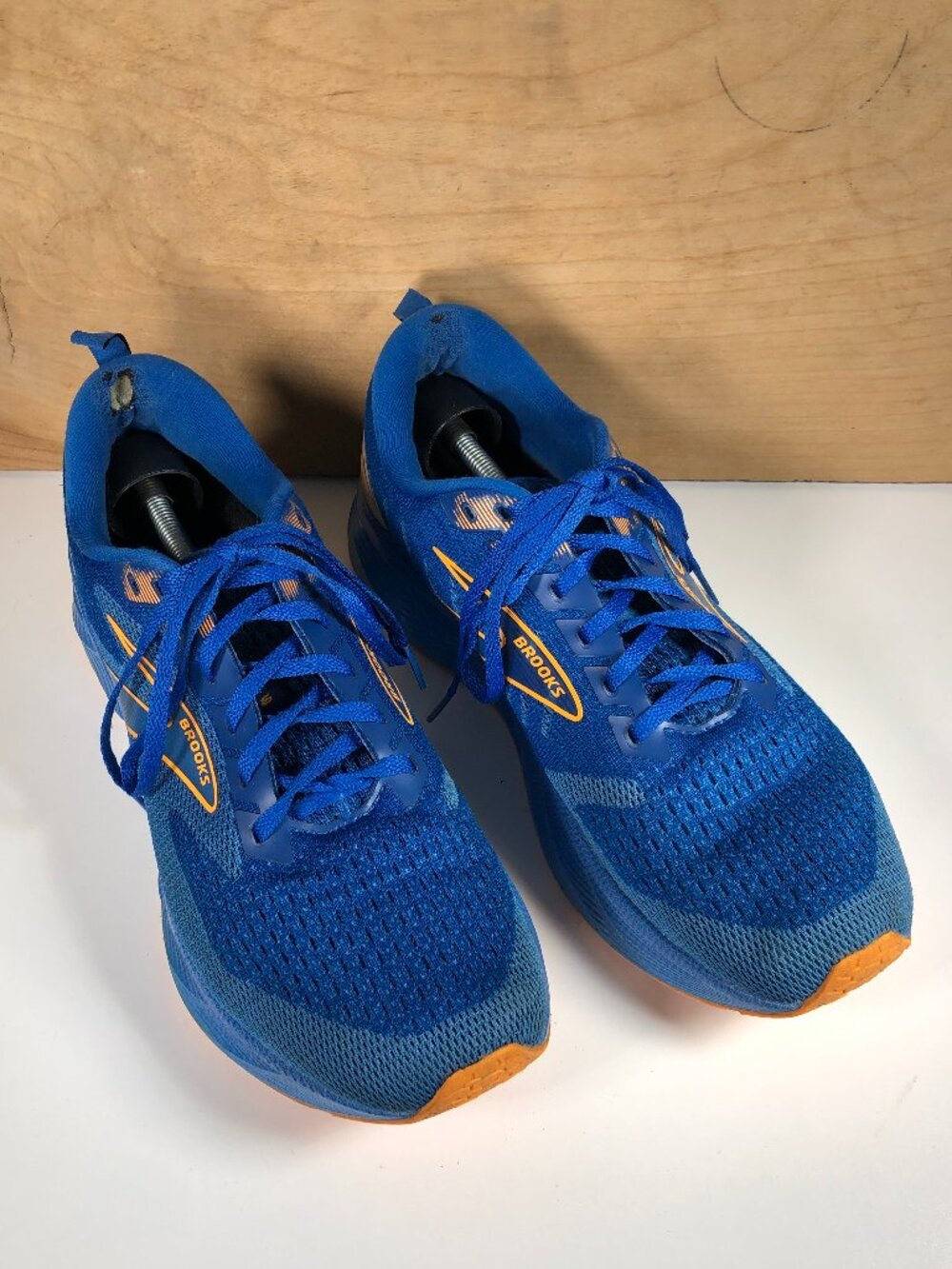 Brooks Levitate 6 Men Size 10 Medium D Running Shoes Blue Orange 1103951D405